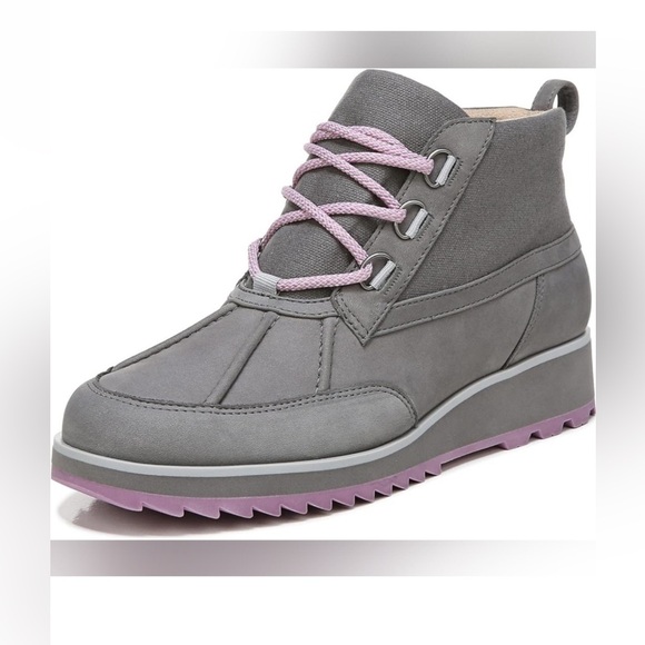 Vionic Nolan Gray Ankle Boots - size 6 - Picture 1 of 9